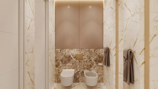 ELEGANT BATHROOM INTERIOR DESIGN EXECUTION