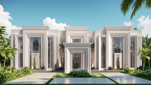 Luxury villa interior design in Oman