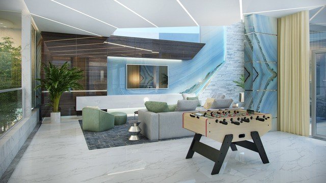 Дизайн гостиной в Дубае