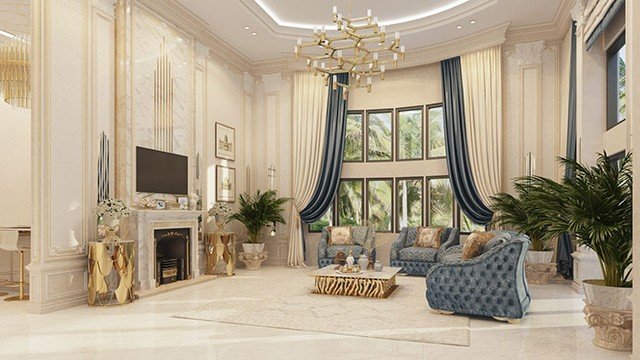 Living room design Miami