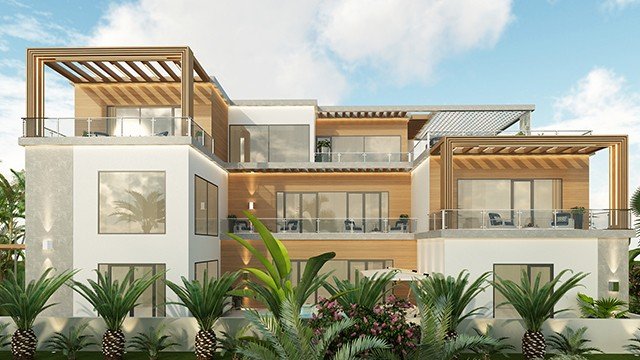 Extravagant Modern Hotel Exterior
