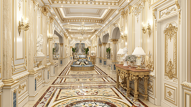 Experience Opulence: Royal Style Villa Interiors by Luxury Antonovich Design