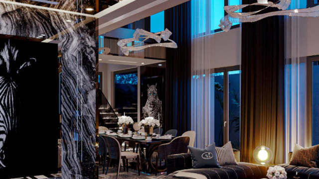 Советы по дизайну интерьера роскошной гостиной в Дубае