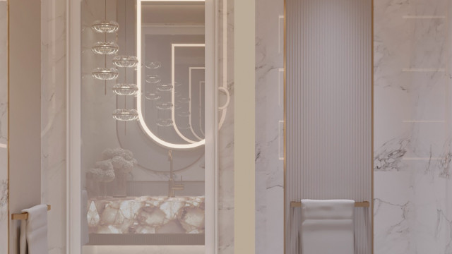 Правильный выбор для роскошного дизайна интерьера ванной комнаты в Дубае