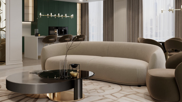 Modern Apartment Interior Design in Dubai