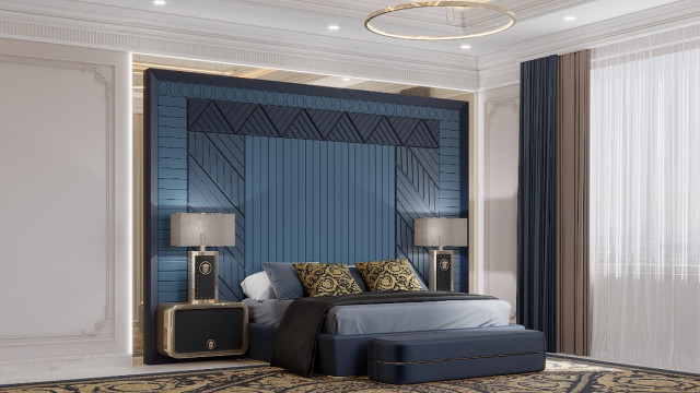 Modern Dubai Bedroom Interior Design