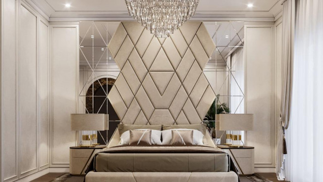 Изысканный дизайн интерьера спальни