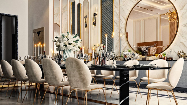 Руководство по созданию роскошной столовой в Дубае