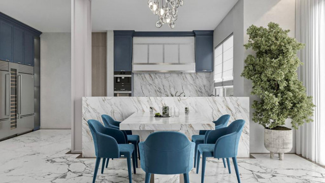 Dining Room Interior for Luxury Dubai Villas