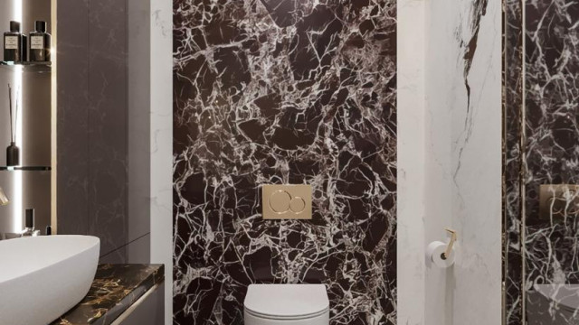 Великолепный дизайн интерьера ванной комнаты