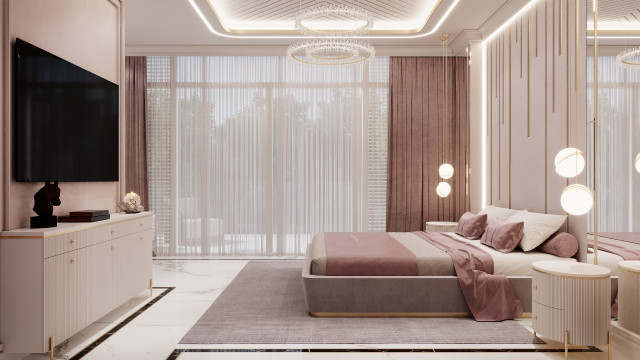 LUXURY BEDROOM BY THE BEST INTERIOR DESIGNERS IN DUBAI