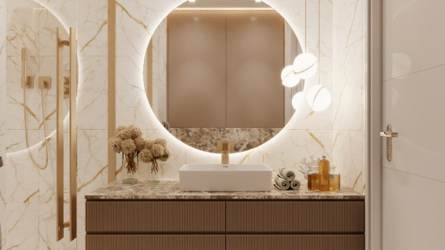 Bathroom for a Luxury Home Interior Design
