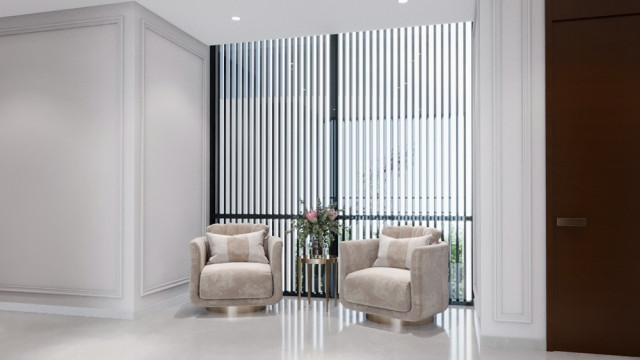 Luxury Hallway Interior Design in Dubai