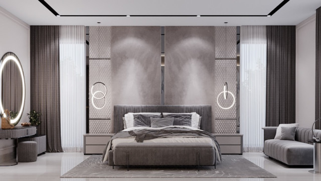 دليل خبراء تصميم ديكور غرفة نوم فاخرة في دبي