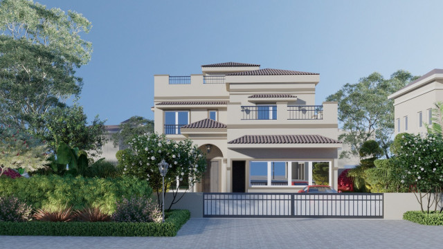 إتقان فن التصميم الفاخر الفريد للواجهات الخارجية