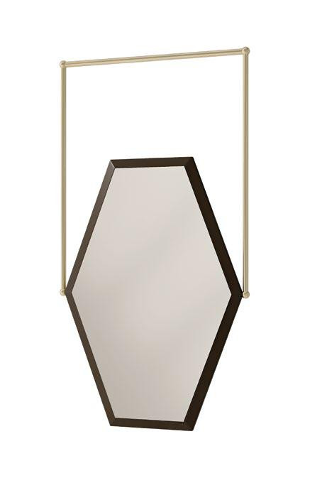 Mirror with perimeter frame