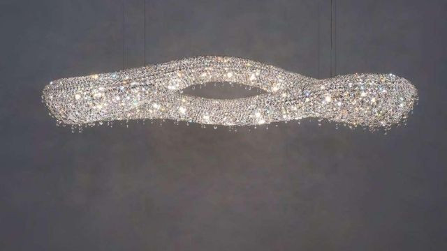 Infinity Crystal Design Chandelier