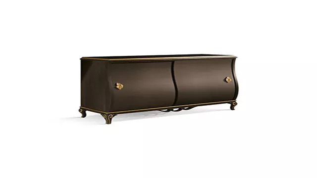 2 sliding doors sideboard with reliefs