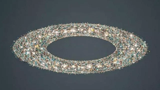Circular Crystal Chandelier