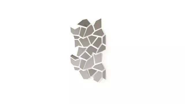 Decorative shaped mirrors