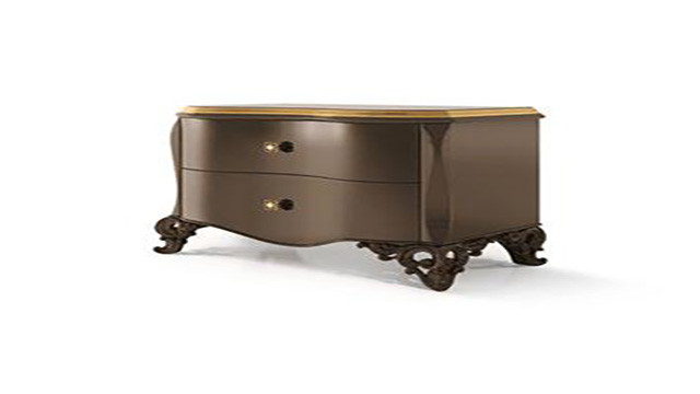 Elegant Style nightstand without friezes