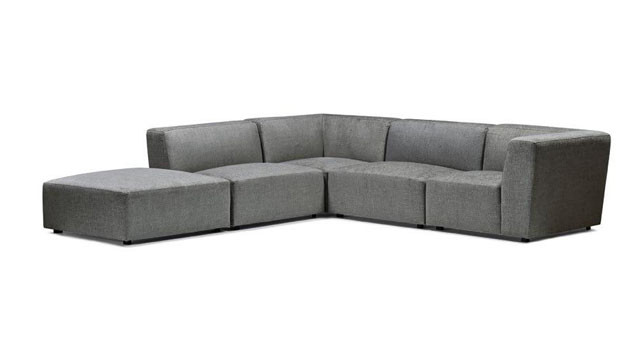 Wide Sitting L Shape Sofa