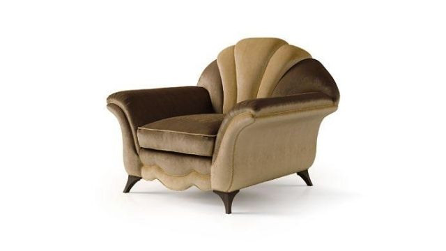 Elegant Beige Armchair