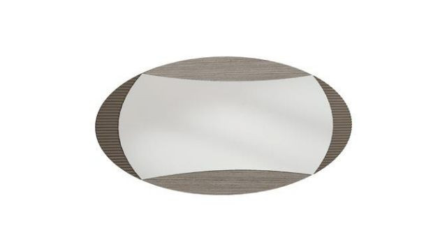 Oval mirror