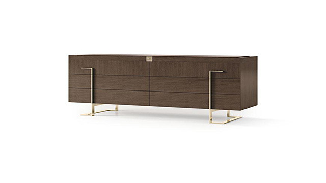 Luxury drawers with metal legs