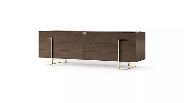 Luxury drawers with metal legs