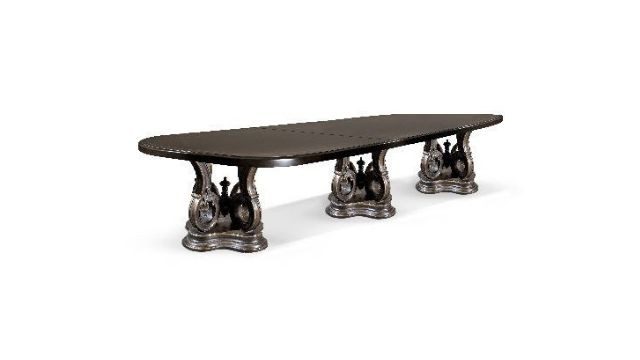 Elegant Oval Dining Table