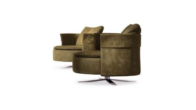 Dark Design Comfortable Armchair