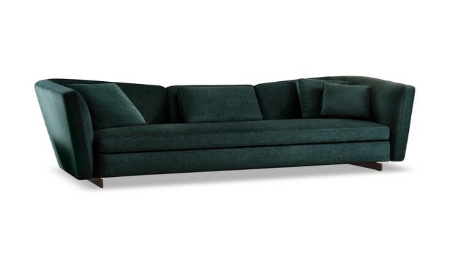 Luxury Emerald Green Sofa