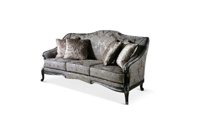 Elegant Dark 3 Seater Sofa