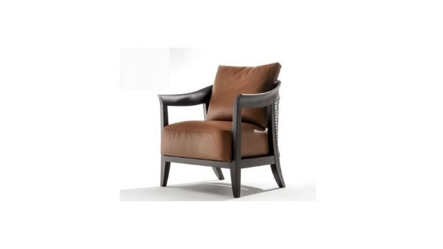 Elegant Design Brown Armchair