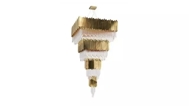 Extravagant and modern chandelier