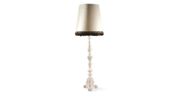 Elegant White Floor Lamp