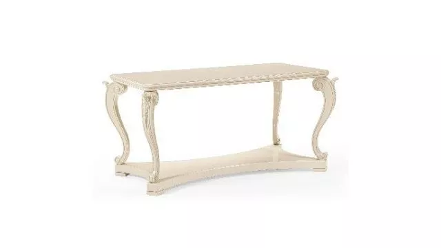 Classy White Coffee Table