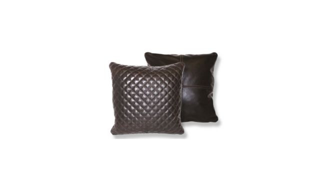 Leather Design Cushion