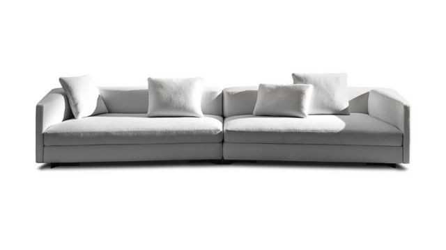 Trendy White Sofa