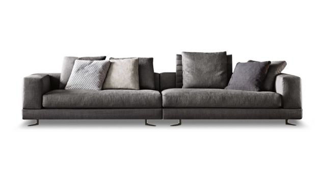 Trendy Design Dark Sectional Sofa